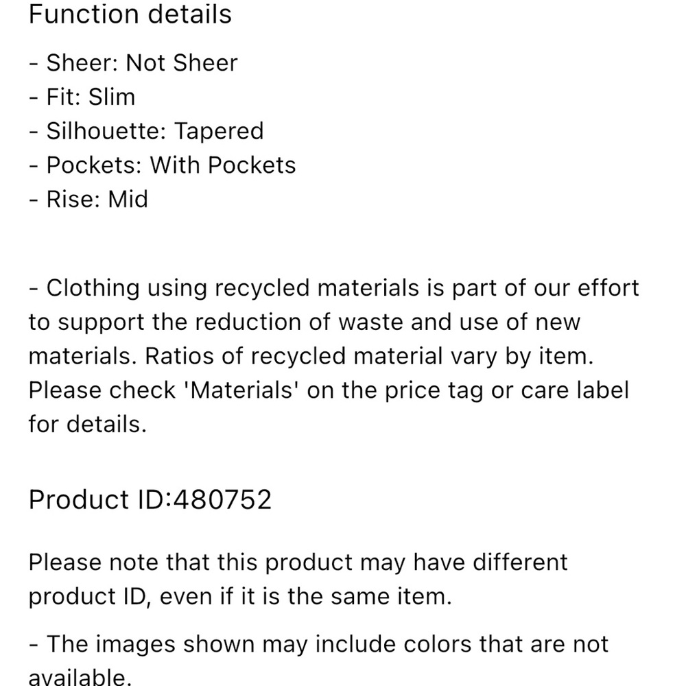 Uniqlo Smart Ankle Pants-Checked - Picture 7 of 8